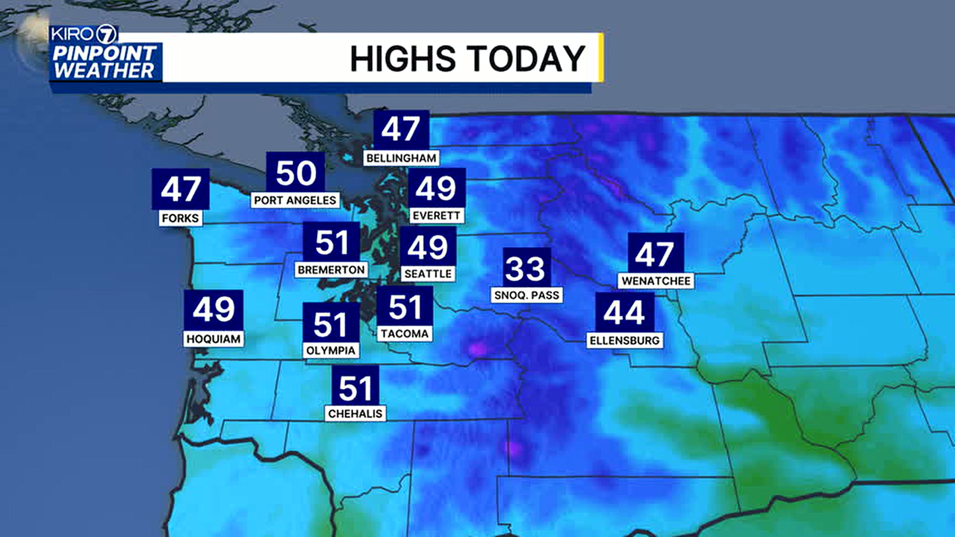 Forecast for Wednesday AM Feb 25