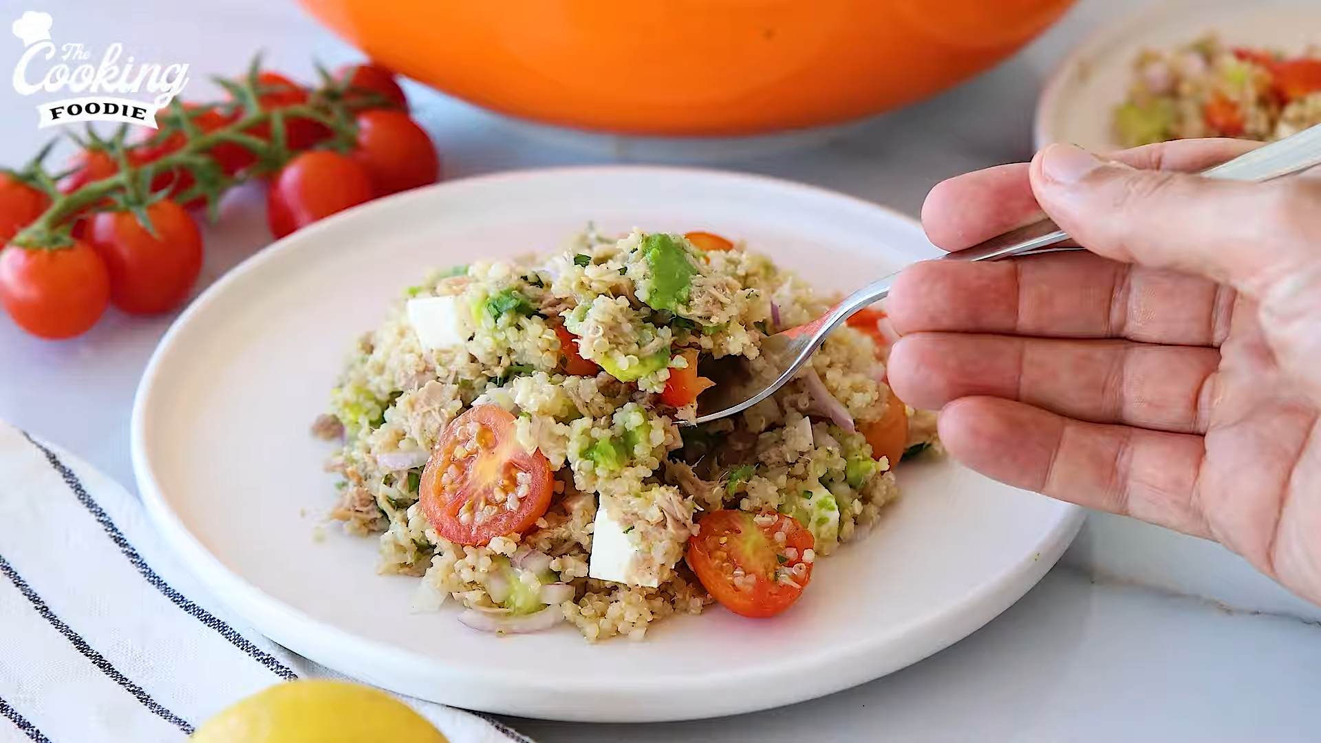 This tuna quinoa salad makes healthy eating simple