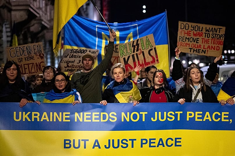 Millions across Europe express solidarity with Ukraine on the 4th ...