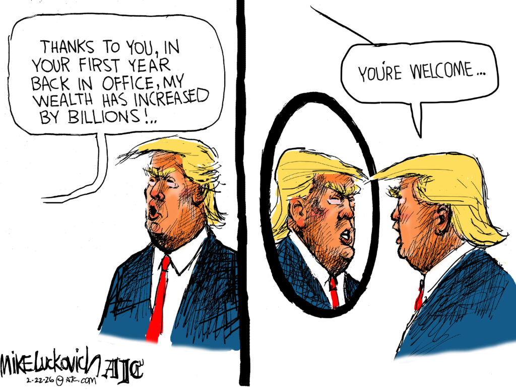 The latest syndicated political cartoons (2/25)