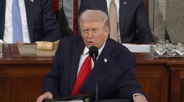 Trump proclaims American turnaround in bold State of the Union address