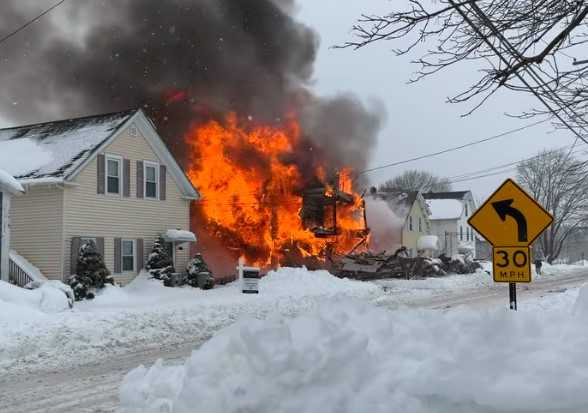 Mother, 2-year-old rushed to hospital after Mass. house explosion ...