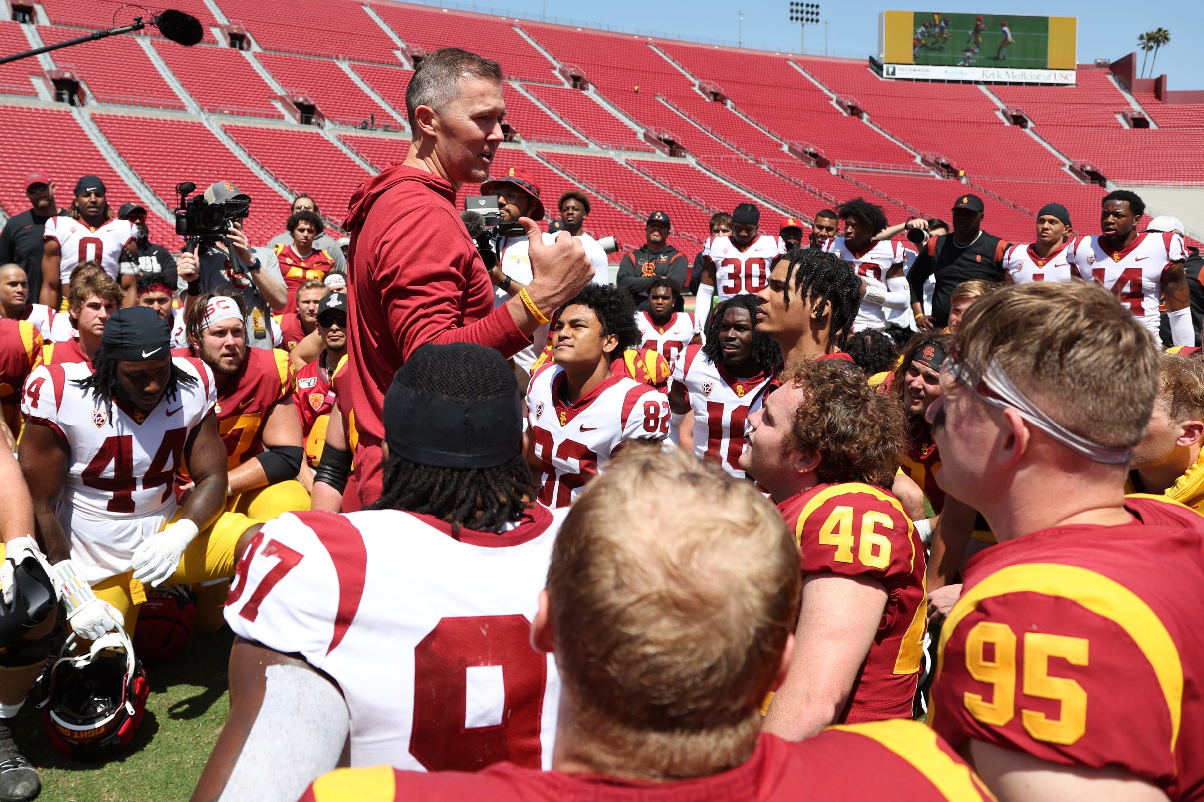 USC announces spring practice schedule with no spring game once again