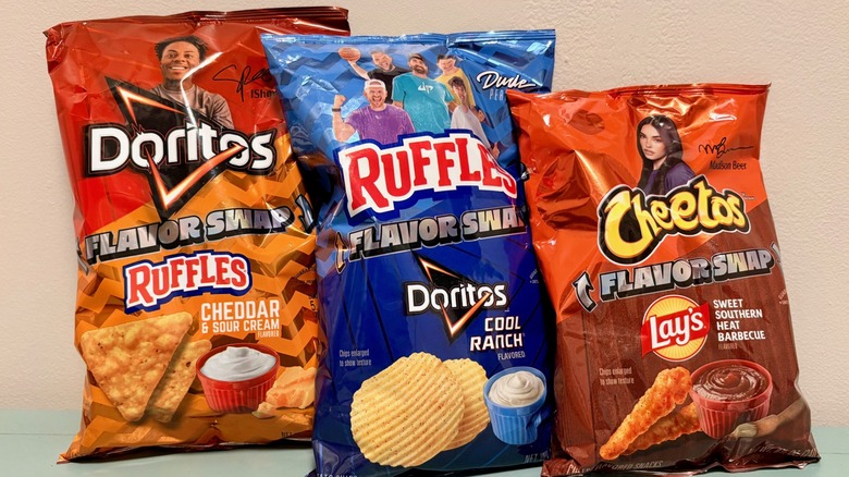 Lay's flavor swap chips review: Cheetos, Ruffles, and Doritos pull off ...