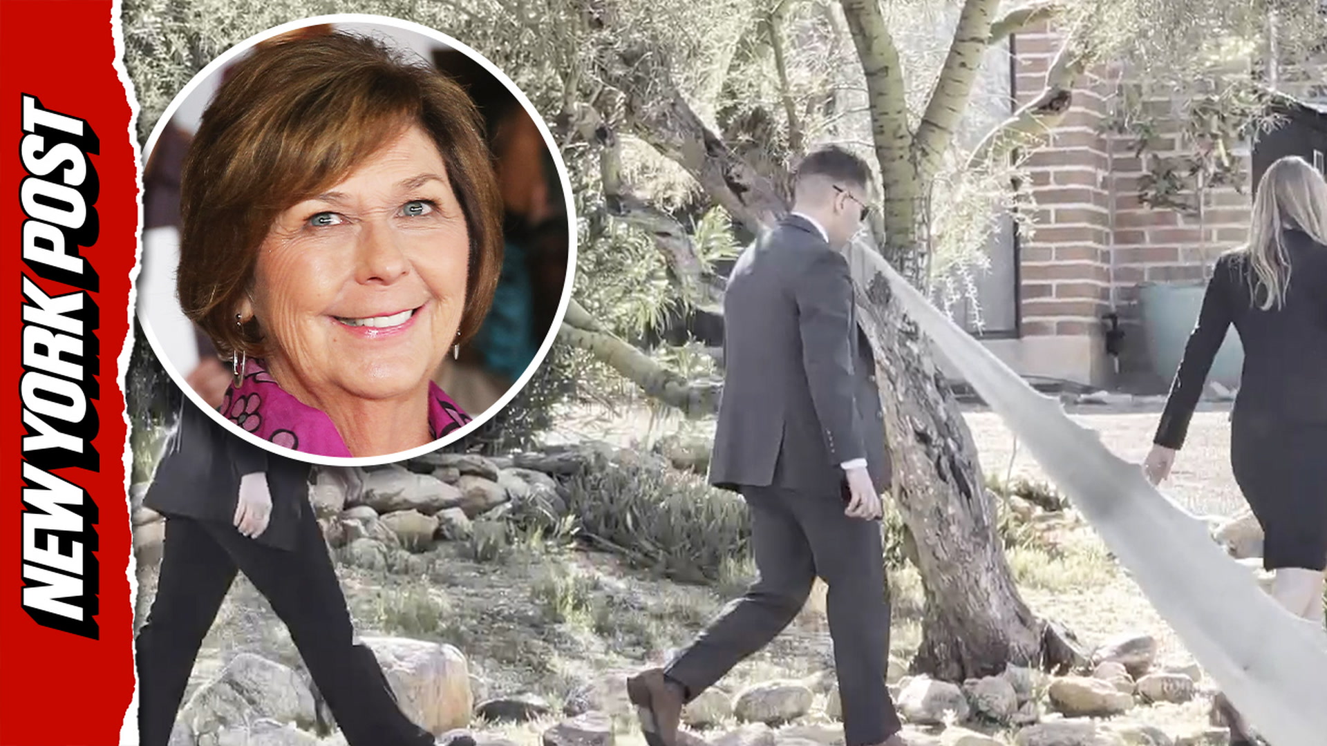 Unidentified officials spotted at Nancy Guthrie's house