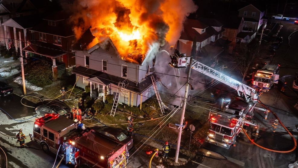 Multiple fire crews respond to house fire in Olyphant; neighbor ...