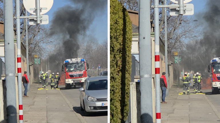 Am Mittwoch rückten die Einsatzkräfte zu einem Autobrand aus.