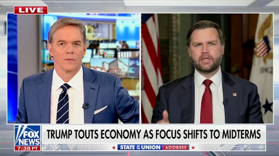 Fox News host hits Vance with brutal Trump economy numbers