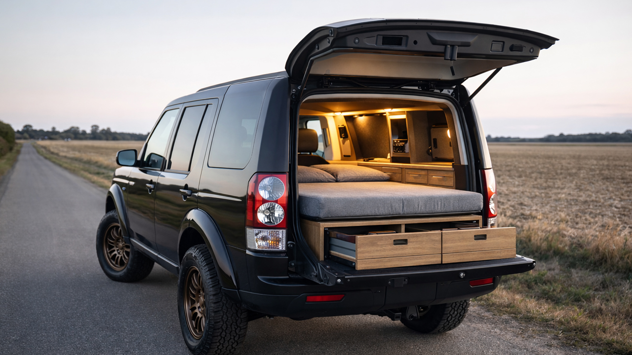Can a cheap Land Rover become a luxury camper?