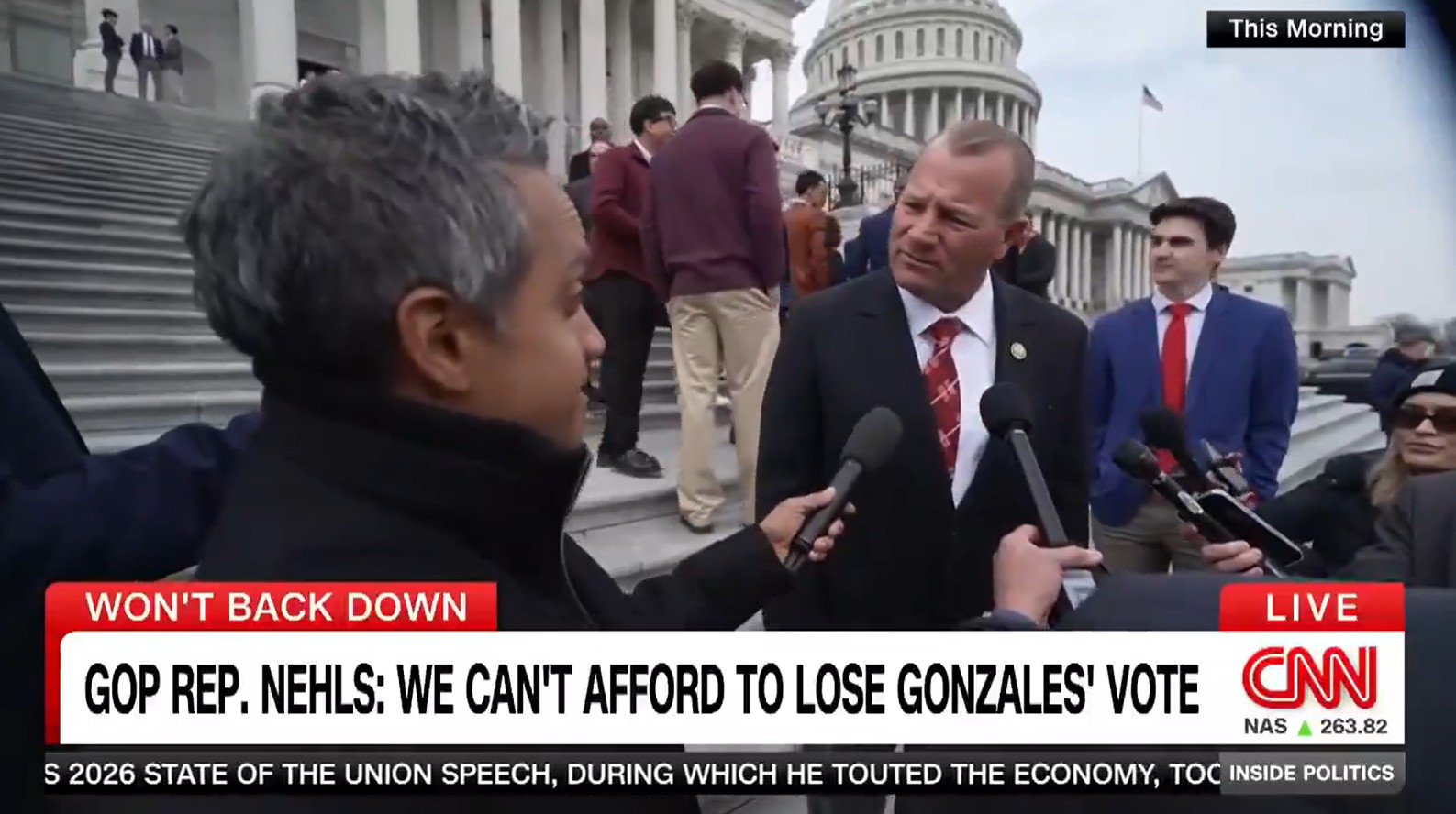 House Republican goes to the mat for embattled colleague Tony Gonzales ...