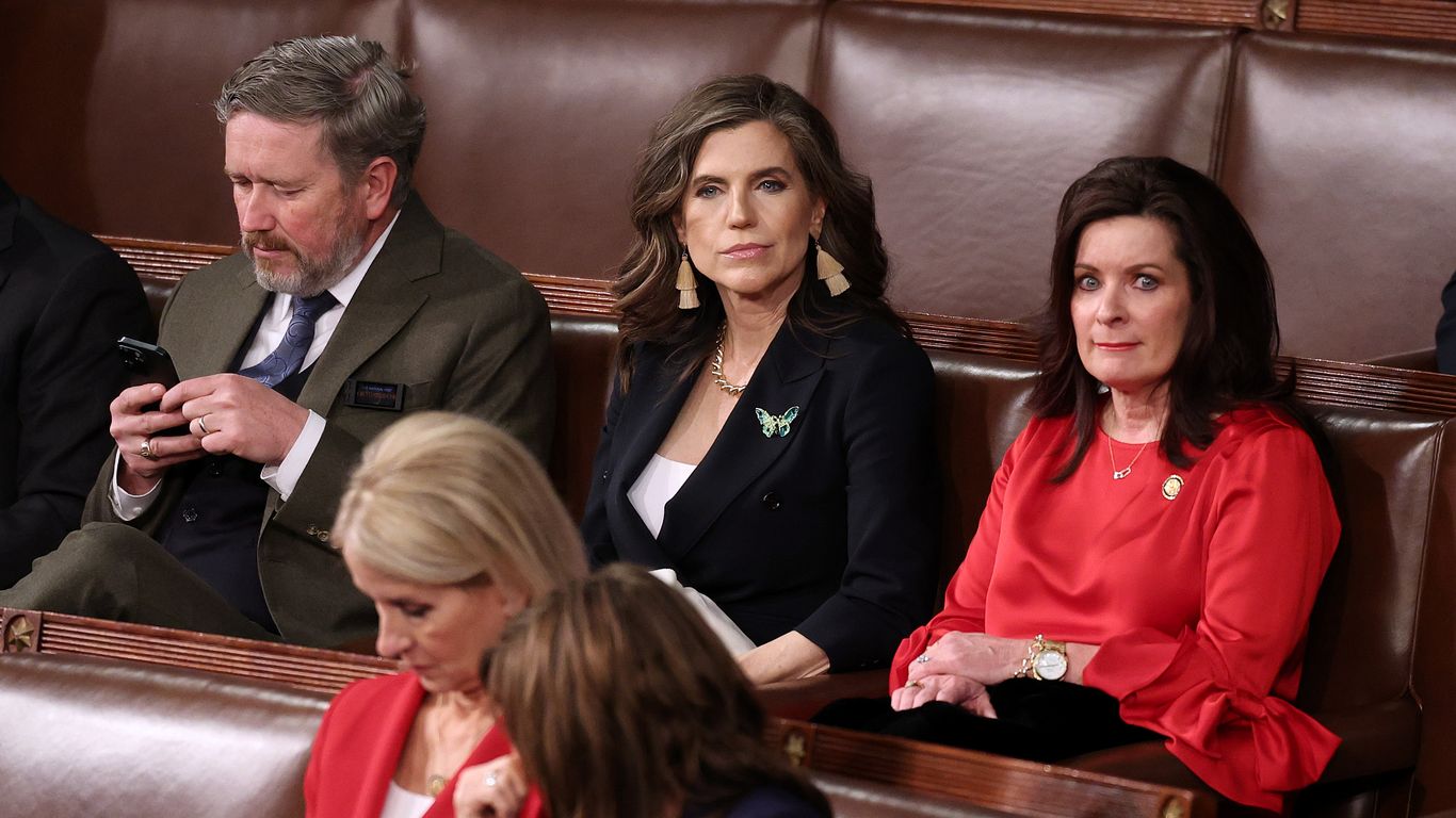 House Republican join Democrats in Epstein protest at State of the Union