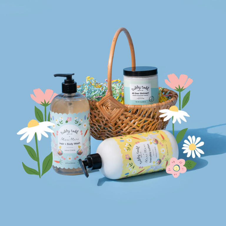 Tubby Todd's new Easter collection: Adorable bath sets perfect for ...