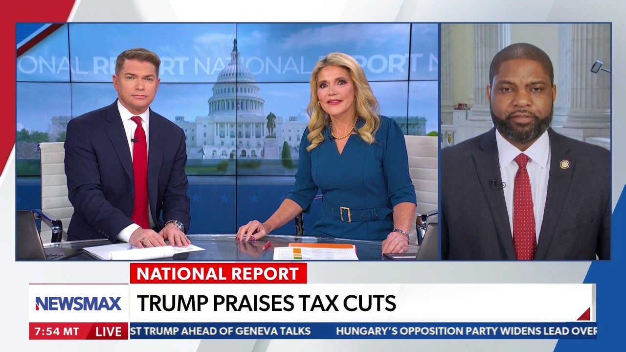 Trump praises tax cuts