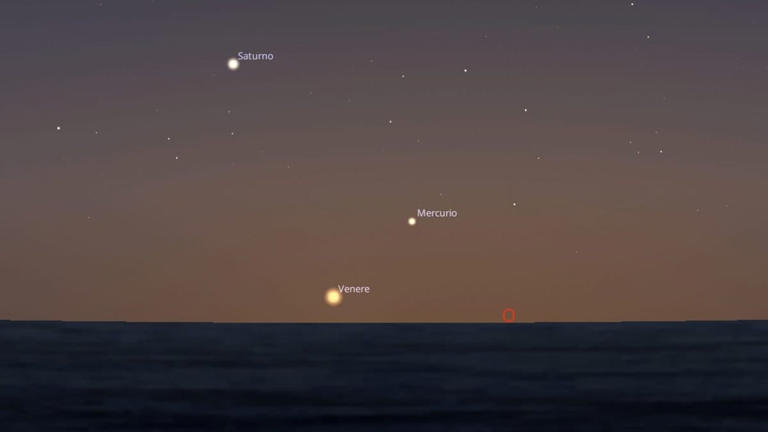 Il meraviglioso bacio di tre pianeti splende nei cieli d’Italia il 26 febbraio: a che ora vederli a occhio nudo