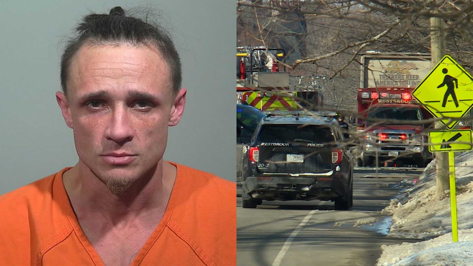 Man charged with animal cruelty in Westbrook crash that killed dog
