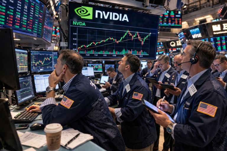 Nvidia stock jumps as AI boom powers $200 billion revenue