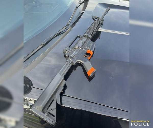 Man arrested in Watsonville after reports of gun; replica found altered
