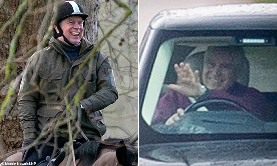 Report: Andrew banned from horse riding around Sandringham