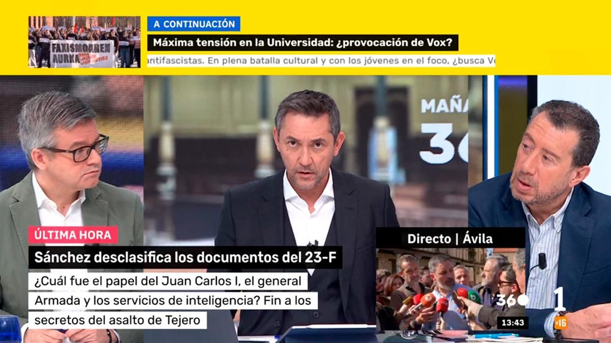 CCOO condena el enfado de Javier Ruiz con el equipo de 'Mañaneros 360' por  un fallo técnico en RTVE: "Inaceptable"