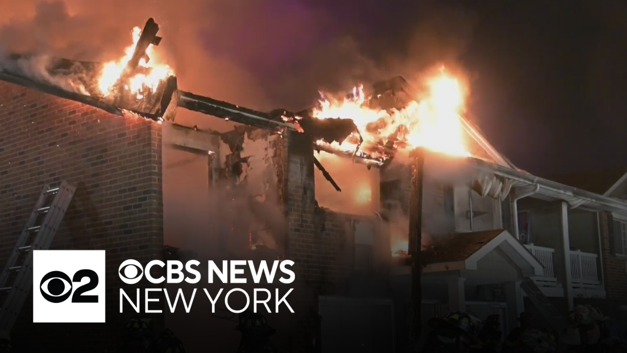 50 residents displaced after fire destroys apartments on Long Island
