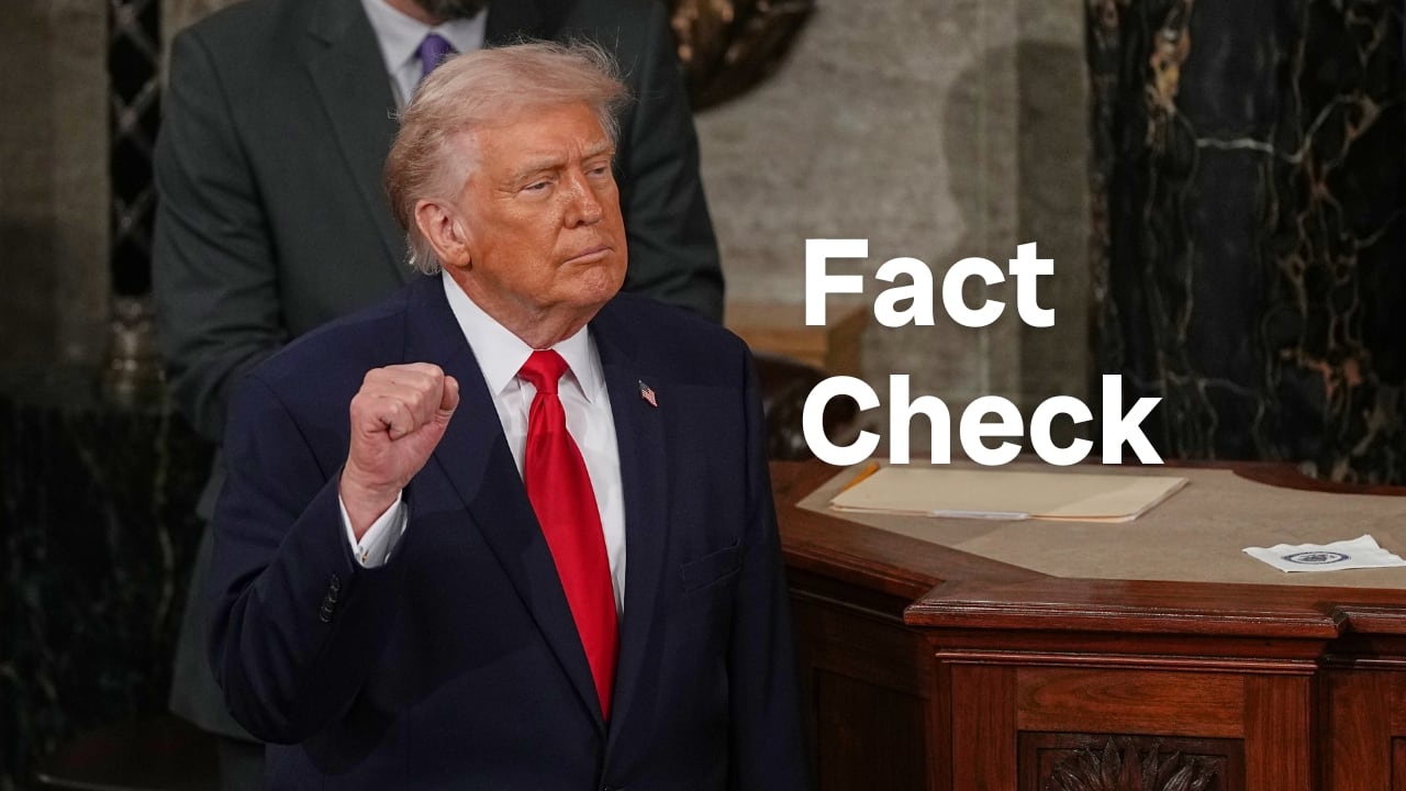 Fact check: Trump’s claims about inflation and tariffs