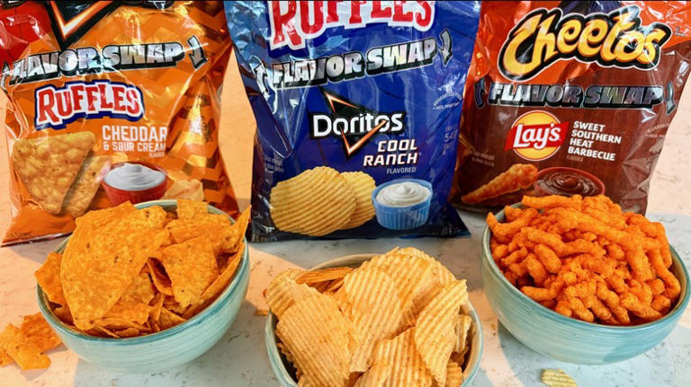 Lay's flavor swap chips review: Cheetos, Ruffles, and Doritos pull off ...