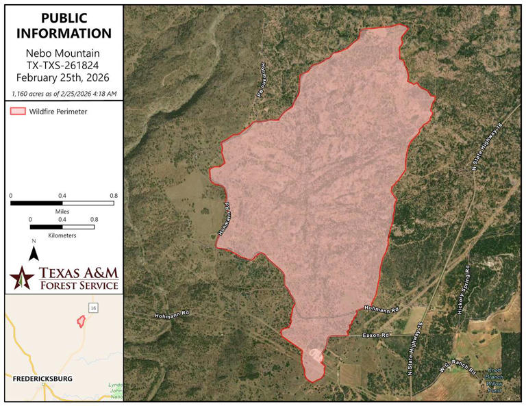 Wildfires are raging across Texas. Where is the largest one in Central ...