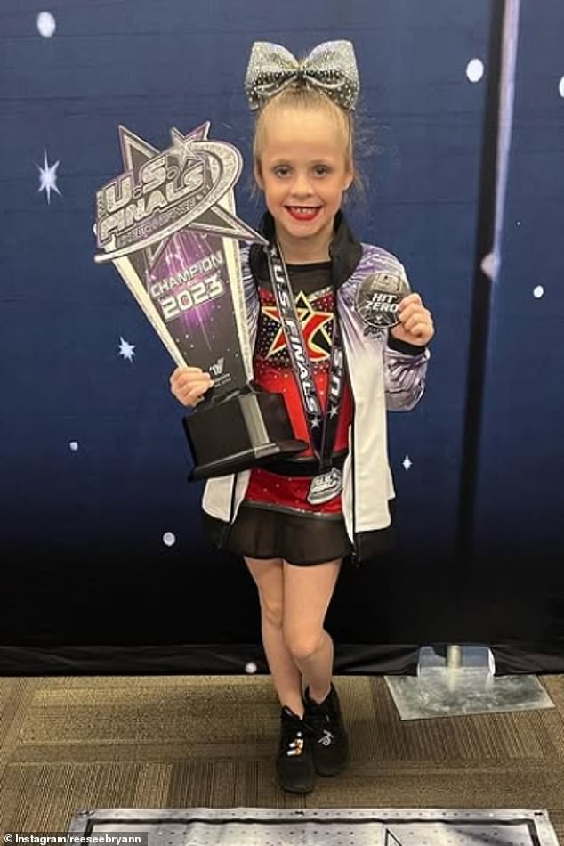 Cheerleader, 8, dies from huge brain bleed after performing backflips ...