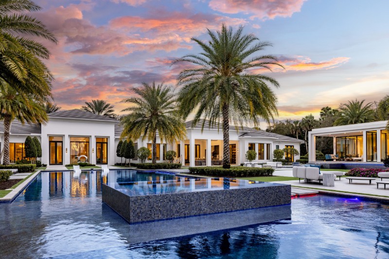 A glam Louis Vuitton closet steals the show at this $55M Florida mansion