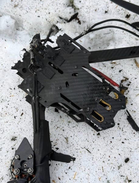 Electronic warfare fails: Russian fiber-optic drone detected on Kharkiv ...