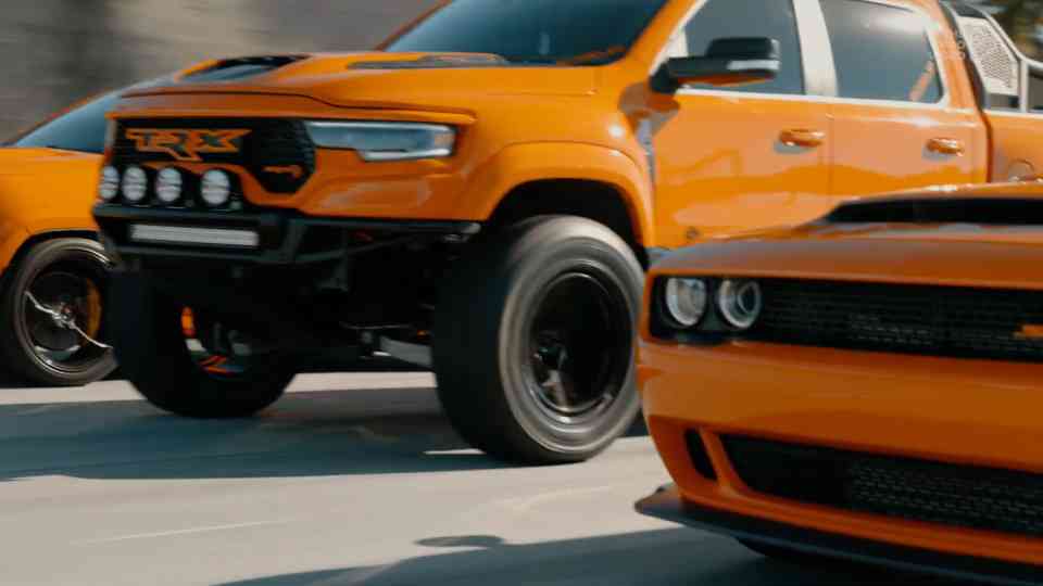 Brutal horsepower and style in classic Dodge muscle cars