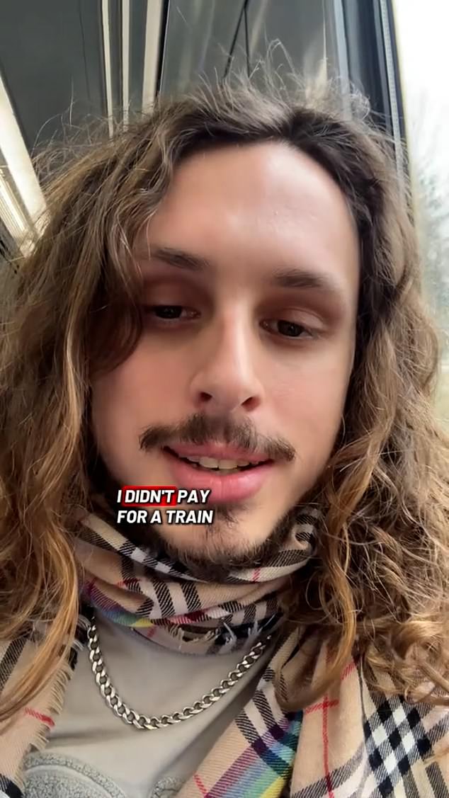 TikTok fare dodger who says rail travel should be free is self ...