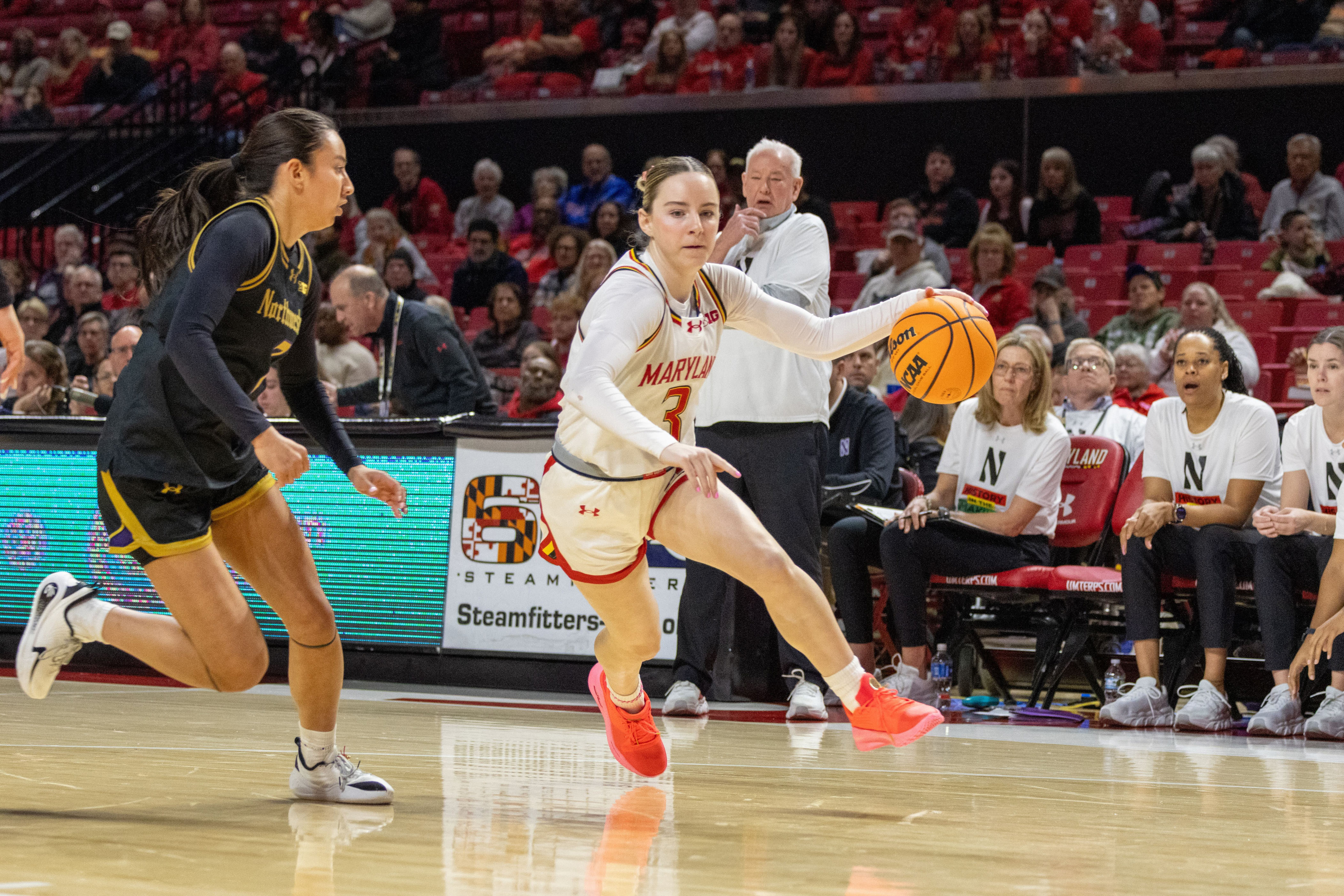 No. 14 Maryland women’s basketball defeats Northwestern, 79-57, extends ...
