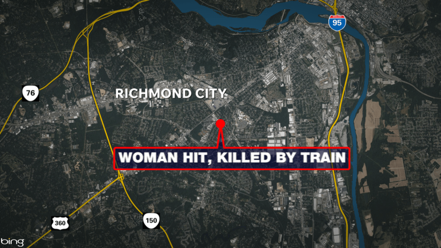 Woman hit, killed by train while walking along tracks in Richmond ...