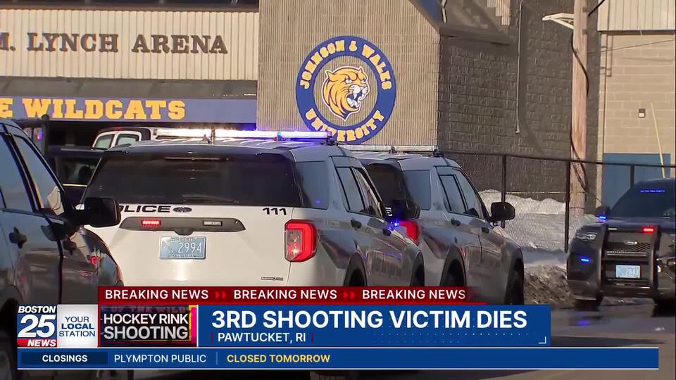 Third victim dies following Pawtucket hockey rink shooting, police say<br><br>