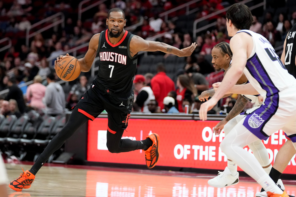 Sheppard makes 7 3s, Sengun has a triple-double as Rockets rout Kings ...