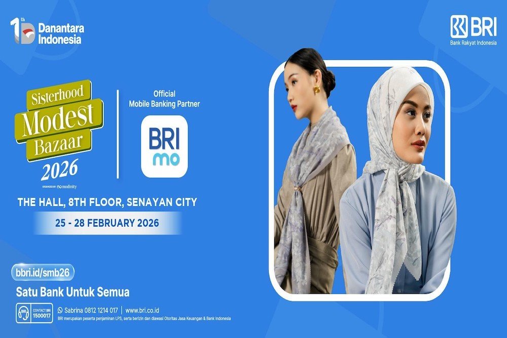 Belanja hemat dengan promo BRI di ajang modest fashion