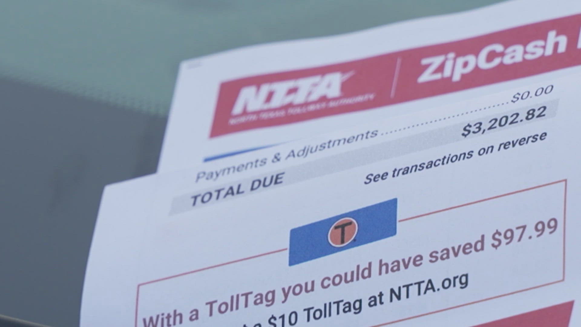 $3,000 toll bill for a car that was sold