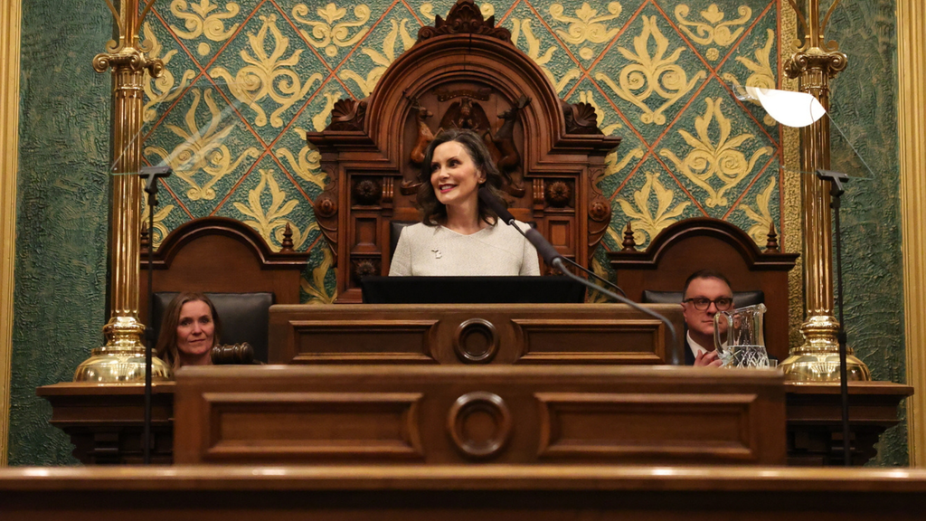 Michigan Gov. Whitmer talks literacy, housing during final State of the ...