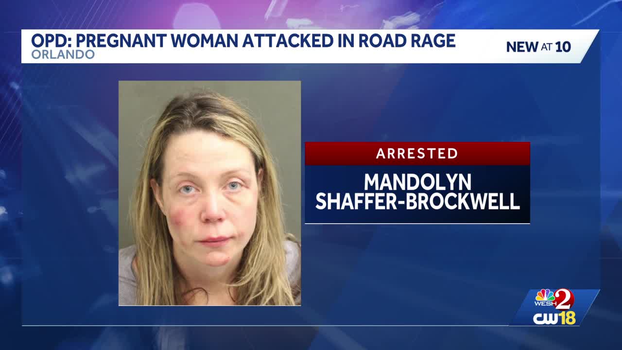 Woman arrested after assaulting 2 women, police officer in Orlando road ...