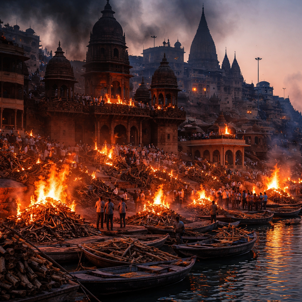 Why does Kashi celebrate Holi with funeral ash? Masane ki Holi 2026 ...