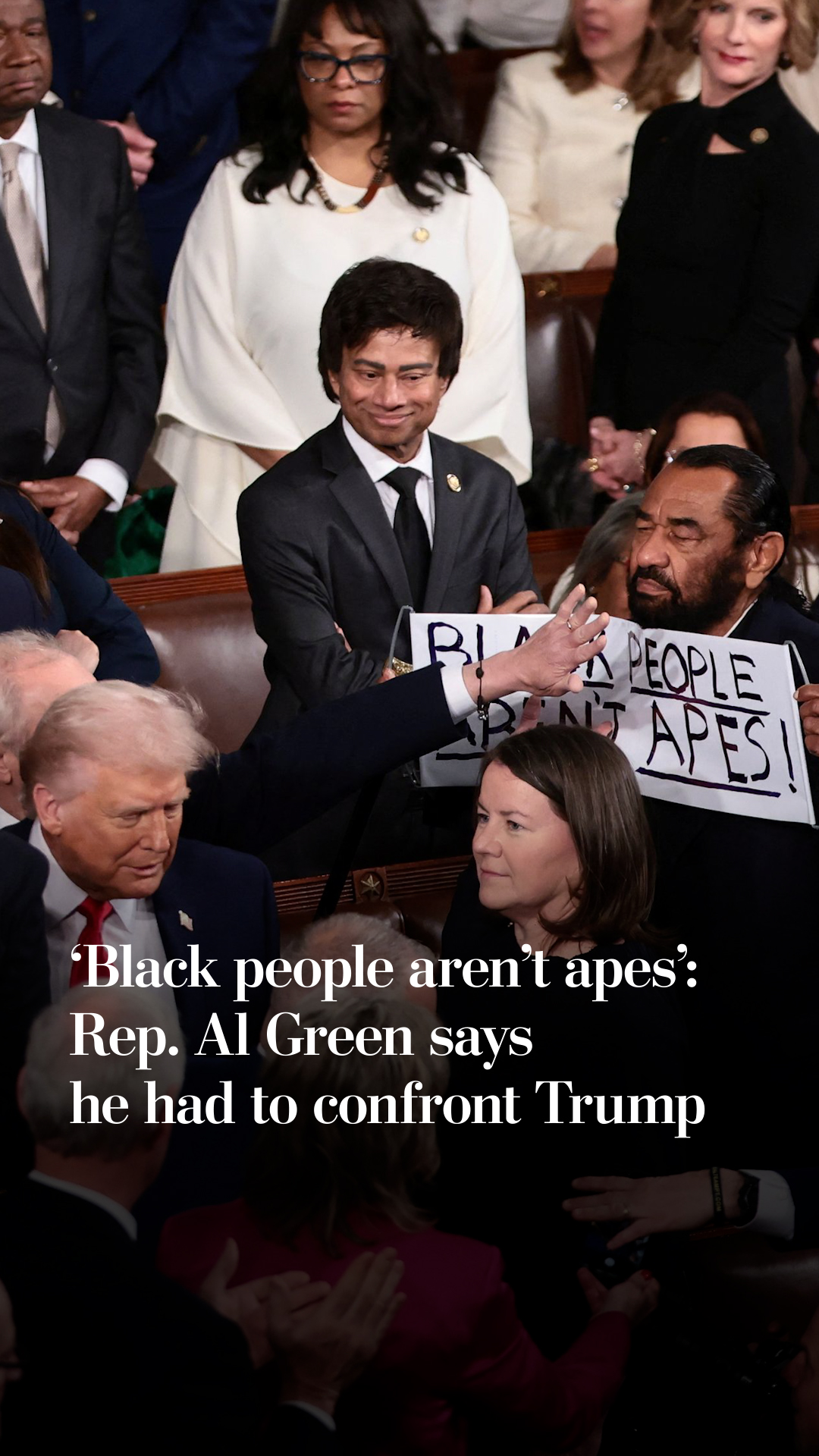 Rep. Al Green says he had to confront Trump