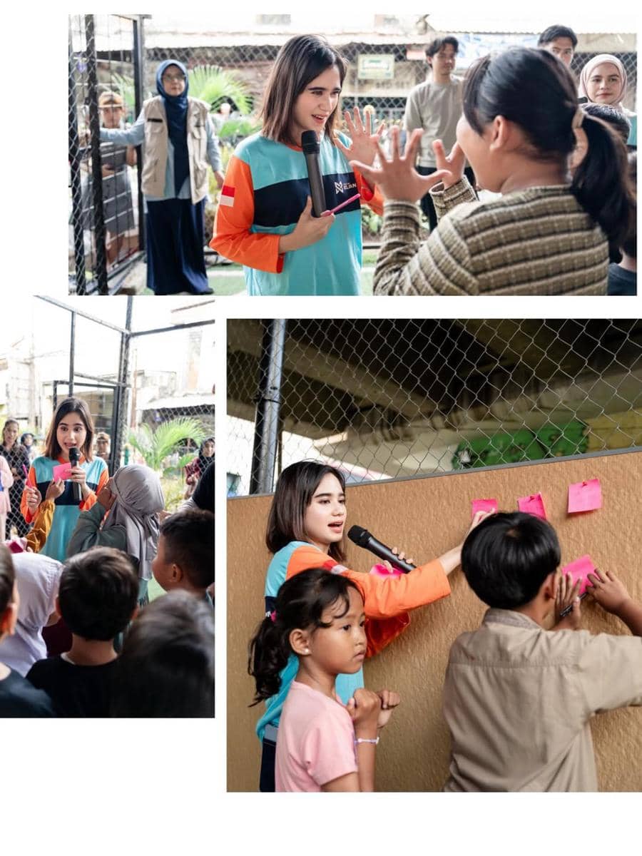 AA1X5jUM 10 Potret Tissa Biani Sebagai Relawan, Sangat Humble!