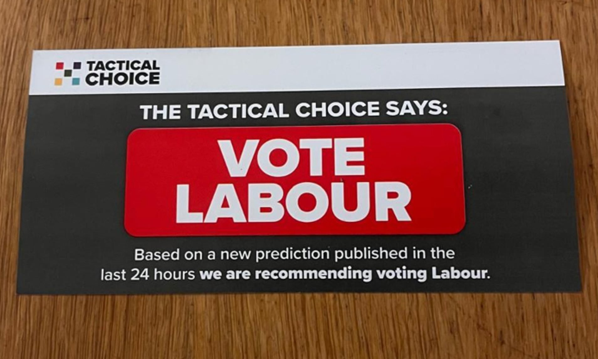 Labour accused of 'dirty tricks' over 'leaflets from fake tactical ...