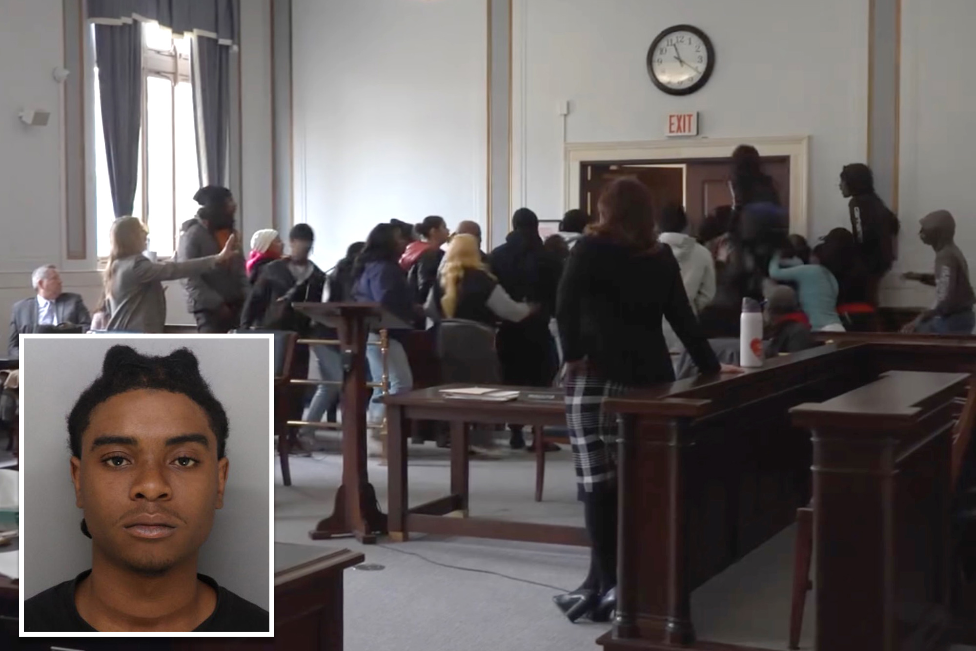 Brawl erupts in Ohio courtroom after judge hands down reduced sentence ...