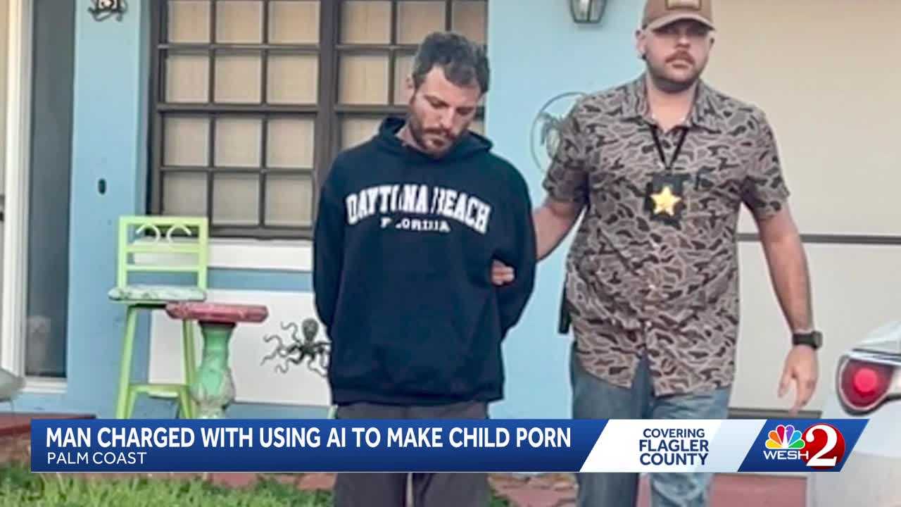 Palm Coast man arrested, accused of using AI to create child sexual ...