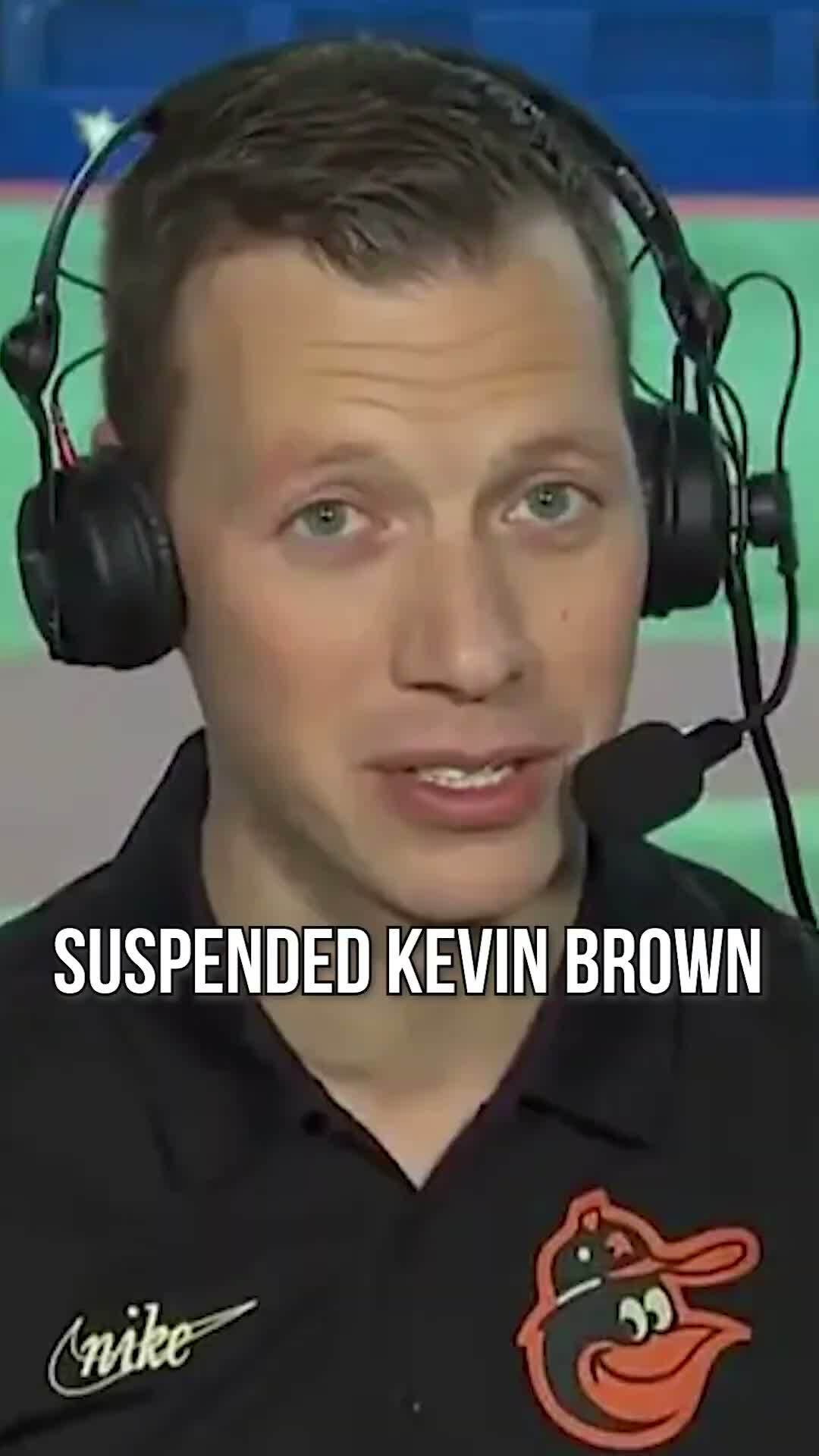 Jomboy is very confused why the Orioles suspended broadcaster Kevin Brown