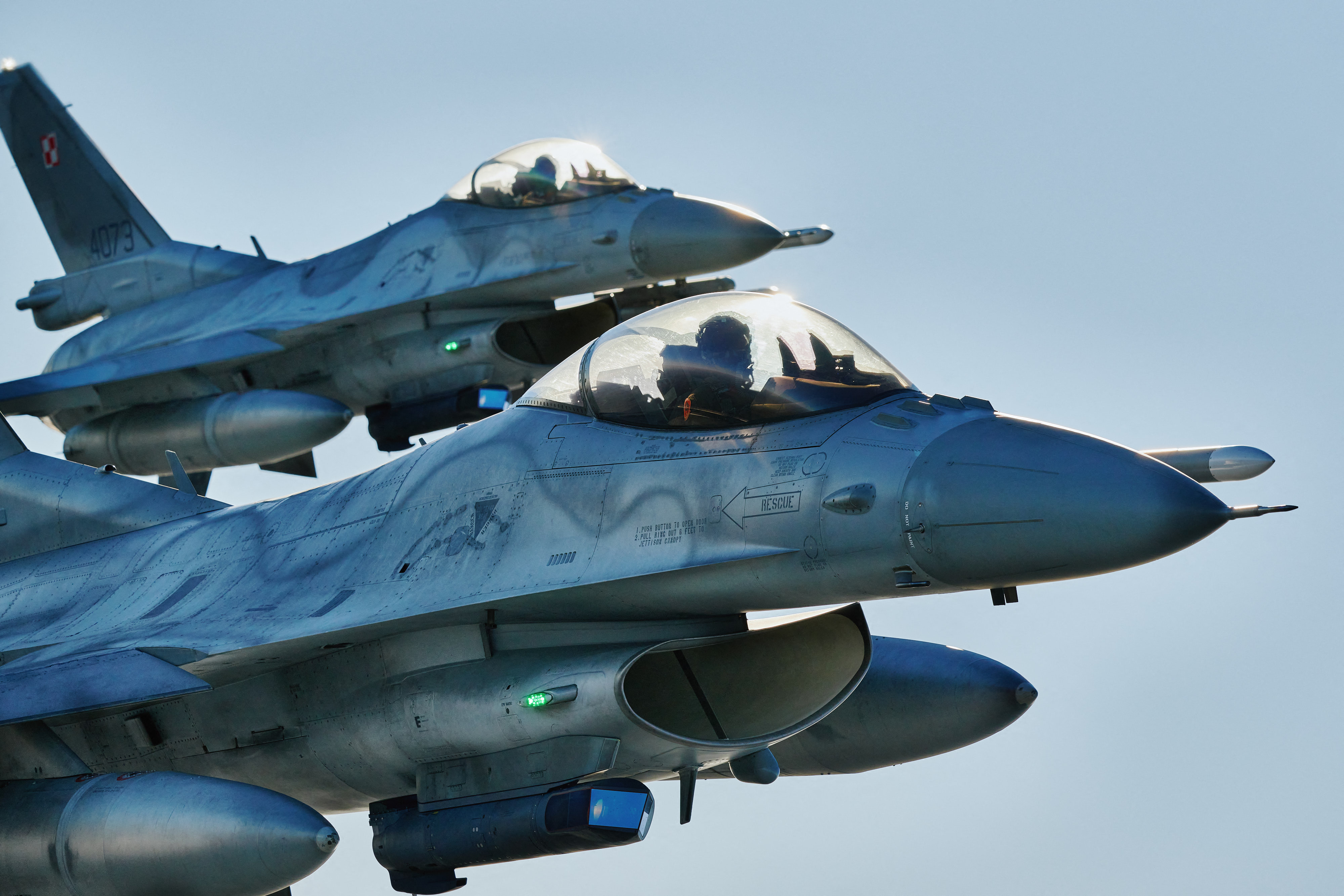 NATO scrambles fighter jets to defend against massive Russian attack<br>