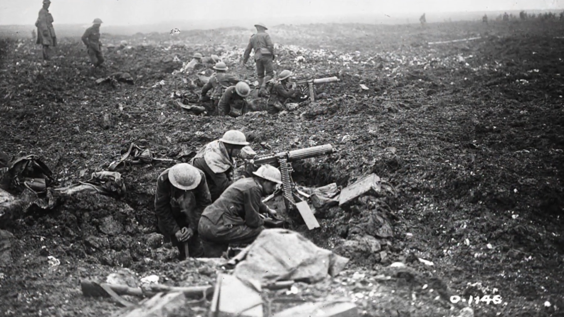 What the men faced climbing that ridge