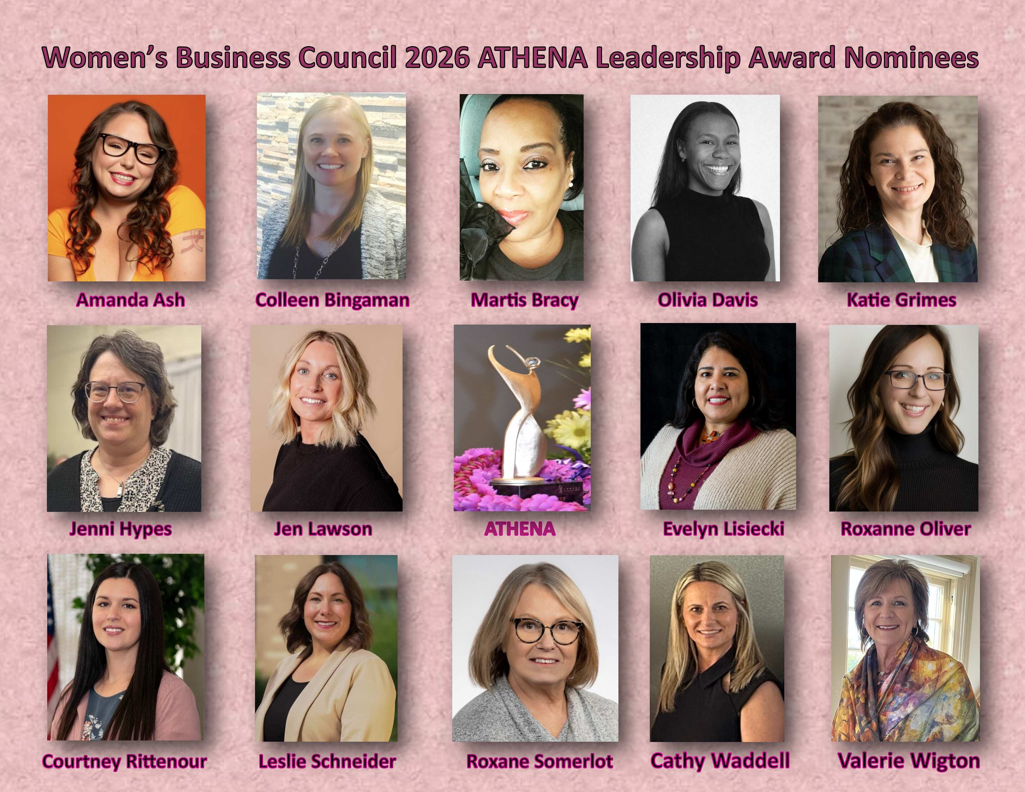 Marion Women’s Business Council reveals 2026 Athena award nominees